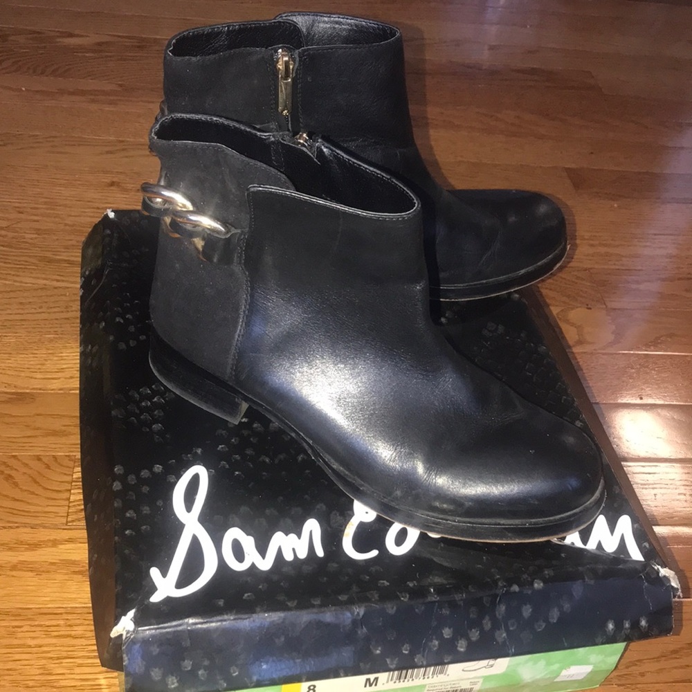 Sam Edelman leather booties